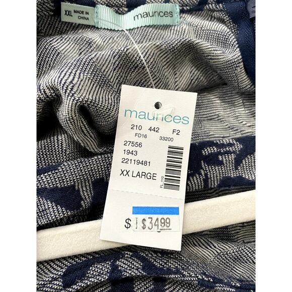 Maurice’s Gray Short-Sleeve Flowy Dress with Cut-Out Detail - Sz. XXL (NWT) - Picture 5 of 6